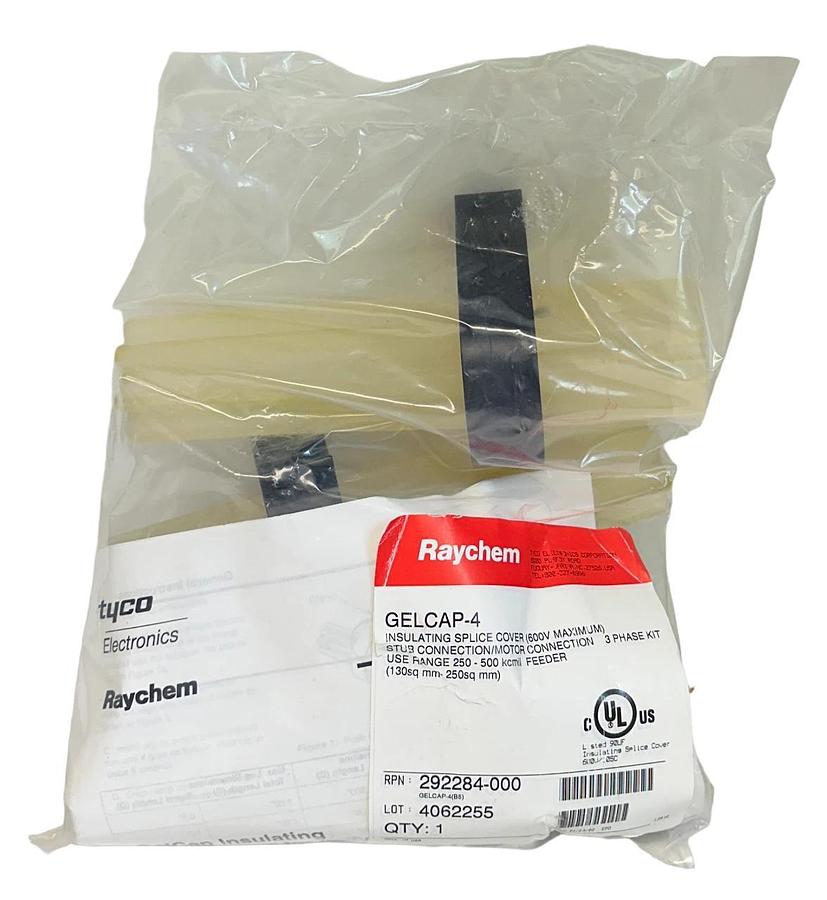 Used NEW SEALED RAYCHEM GELCAP-4 / 292284-000 GelCap INSULATING SPLICE COVER 600V KIT
