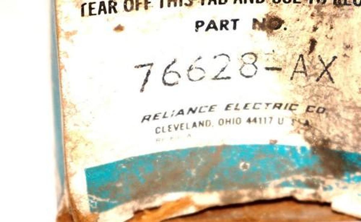 Used NIB RELIANCE ELECTRIC 76628-AX COIL 230VDC 76628AX