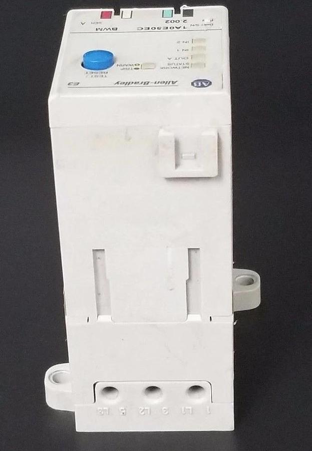 Used ALLEN BRADLEY 40755-473-51 DEVICENET 4075547351, CURRENT RANGE: 9-5000A, SER. A