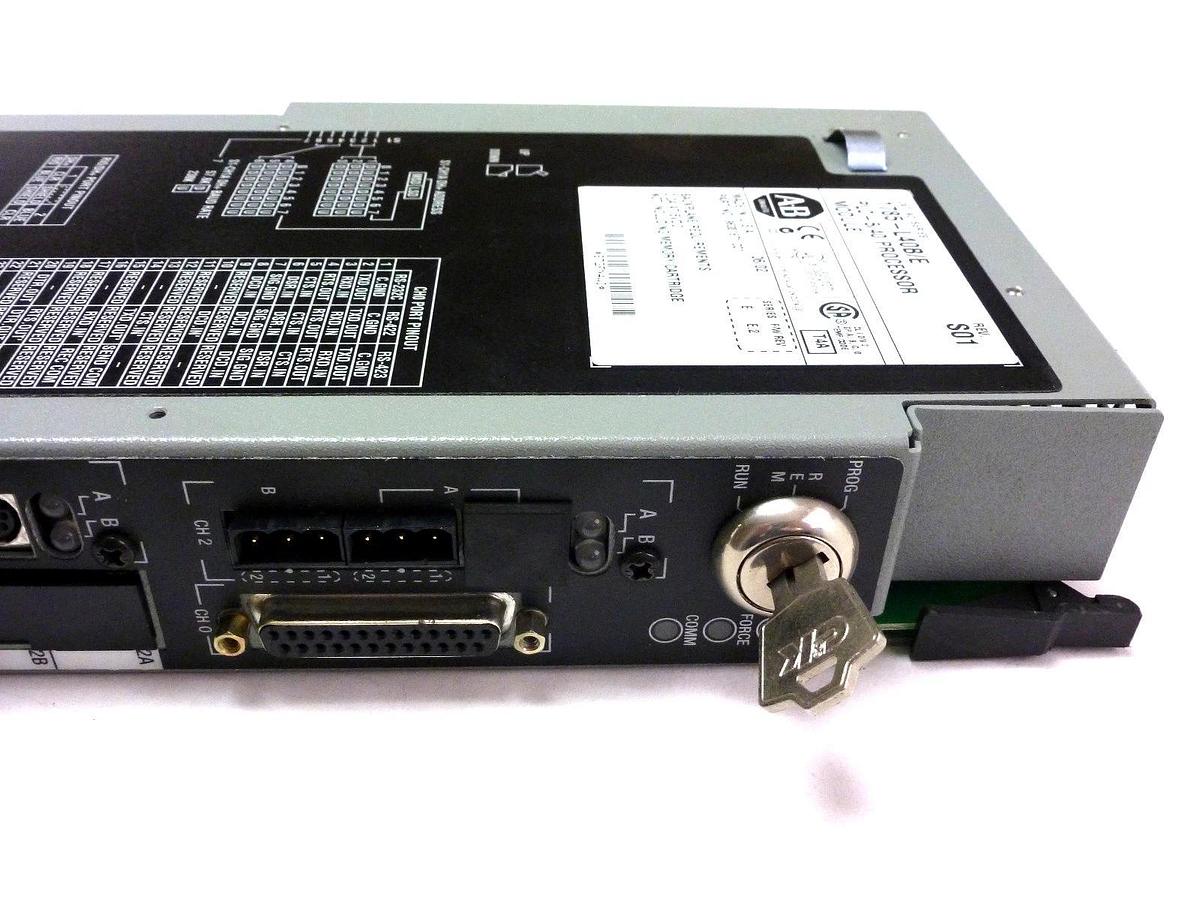 Used ALLEN BRADLEY 1785-L40B/E REV. S01 F/W REV. E.2 PLC-5/40 PROCESSOR 1785L40BE