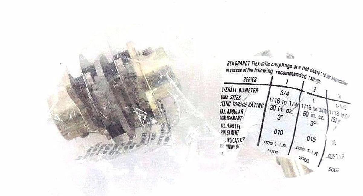 Used LOT OF 6 NEW RENBRANDT C67F67F W/SR FLEXMITE COUPLINGS