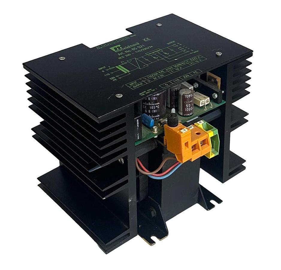 Used MURRELEKTRONIK 85 521 / NLS 300-110/220/24 POWER SUPPLY 110/240VAC 50/60Hz 85521