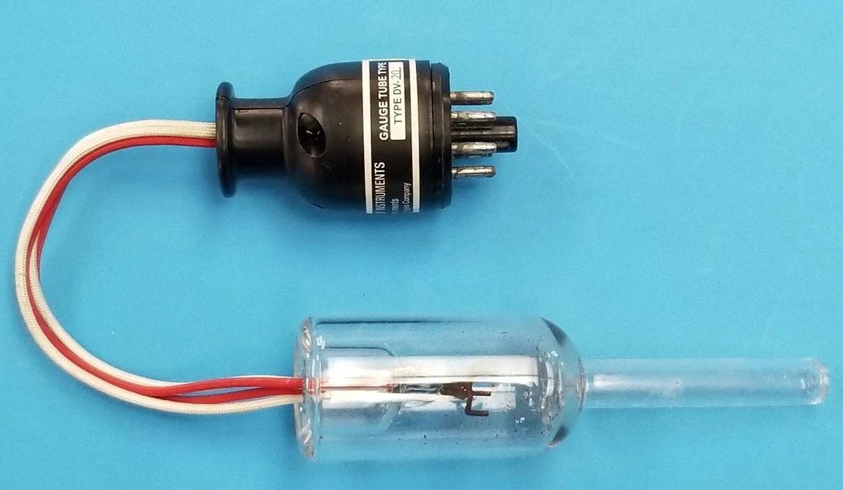 Used TELEDYNE INSTRUMENTS DV-20 VACUUM GAUGE TUBE 8-PIN 0-1000 MTORR