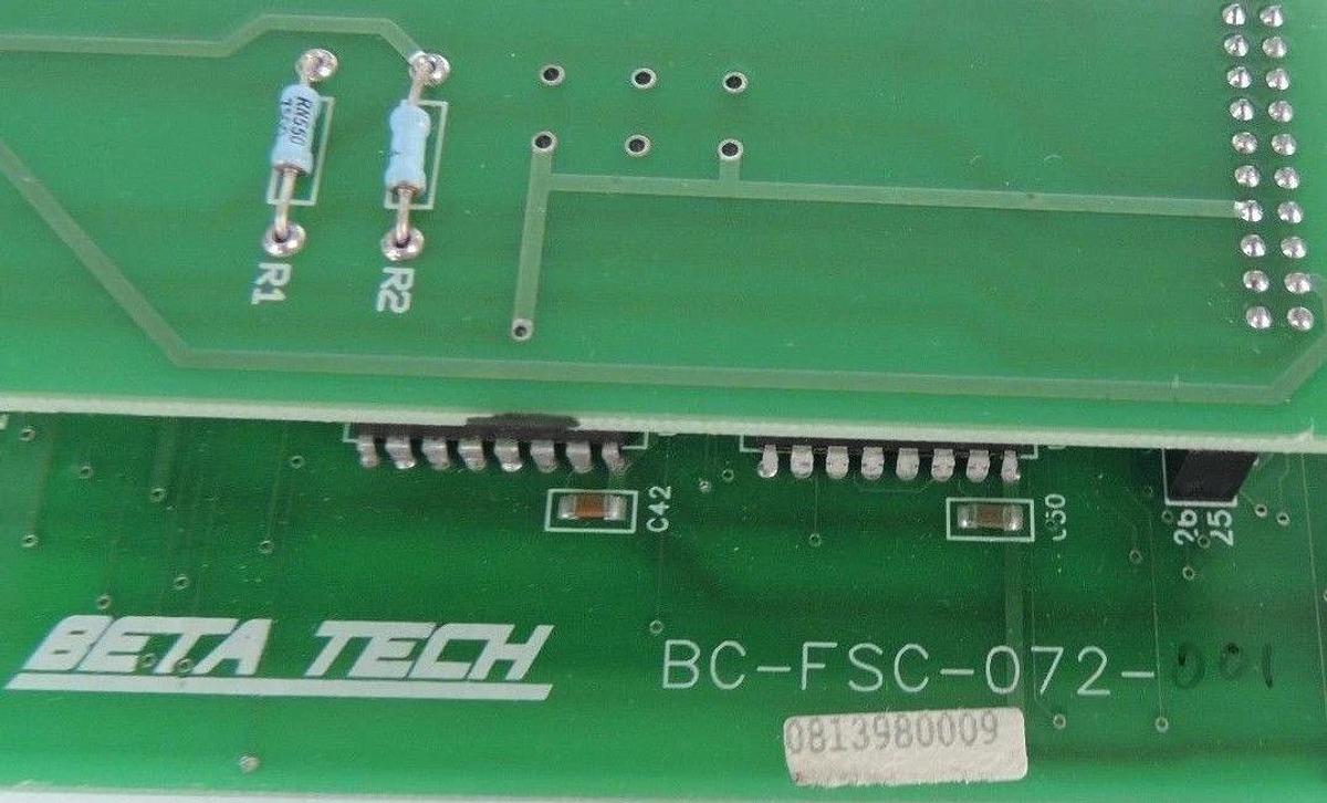 Refurbished BETA TECH BC-FSC-072-001/BC-NULL-011-001 SPINDLE CARD BCFSC072001 REPAIRED