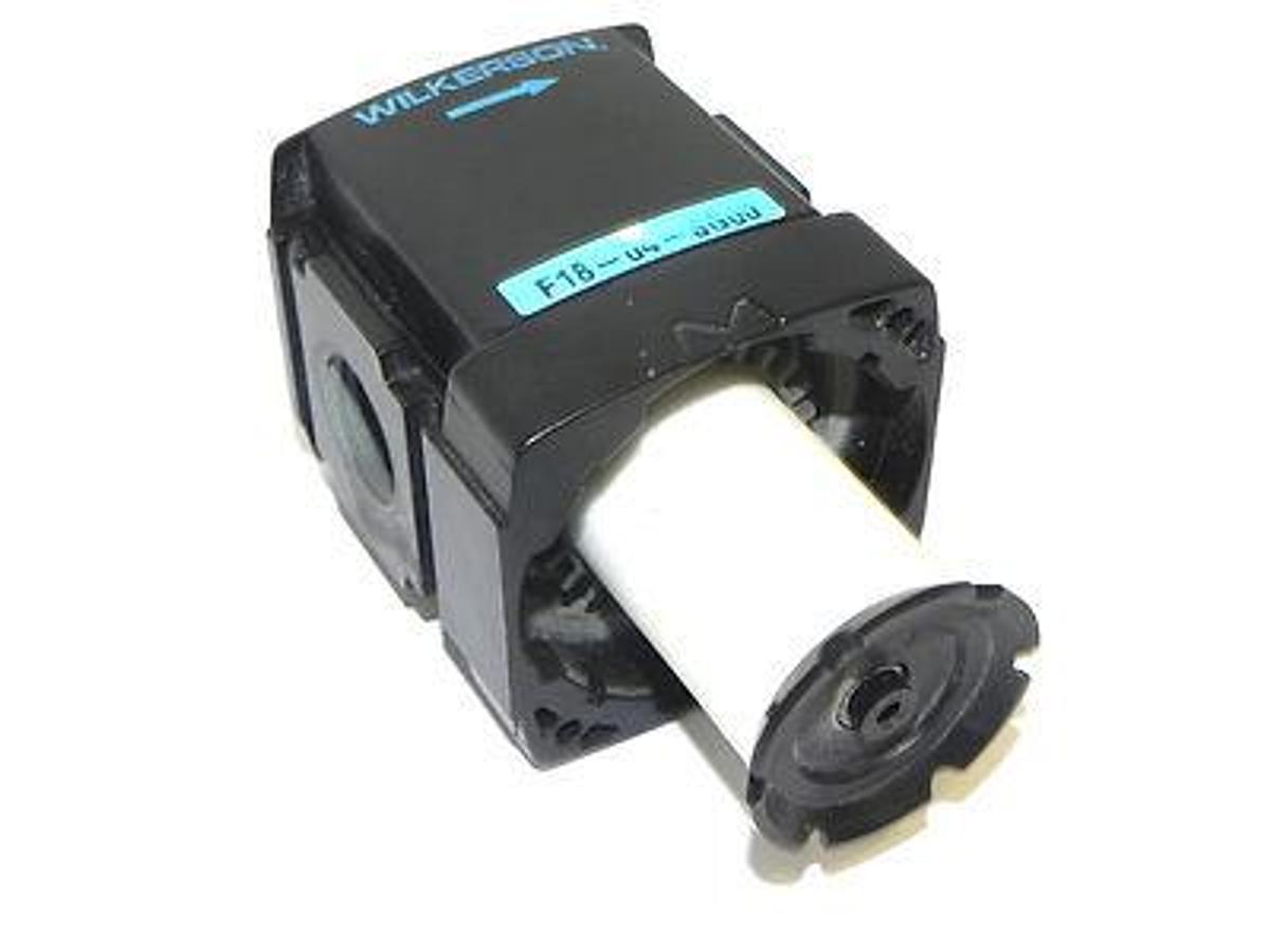 Used WILKERSON F18-04-3G00 FILTER CAP ONLY F18043G00