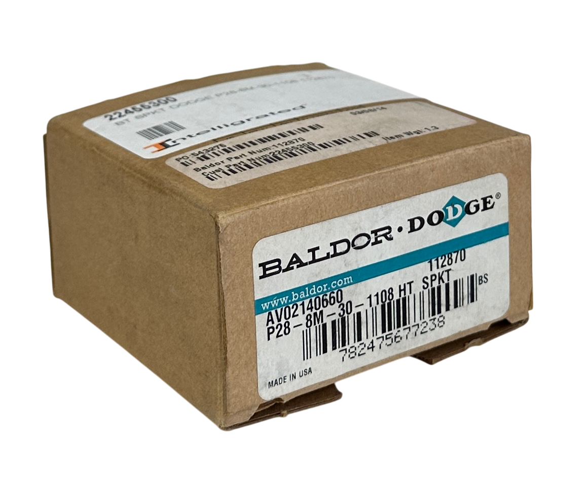 Used BALDOR DODGE P28-8M-30-1108 HT SPKT / 112870 HIGH-TORQUE SPROCKET NSMP