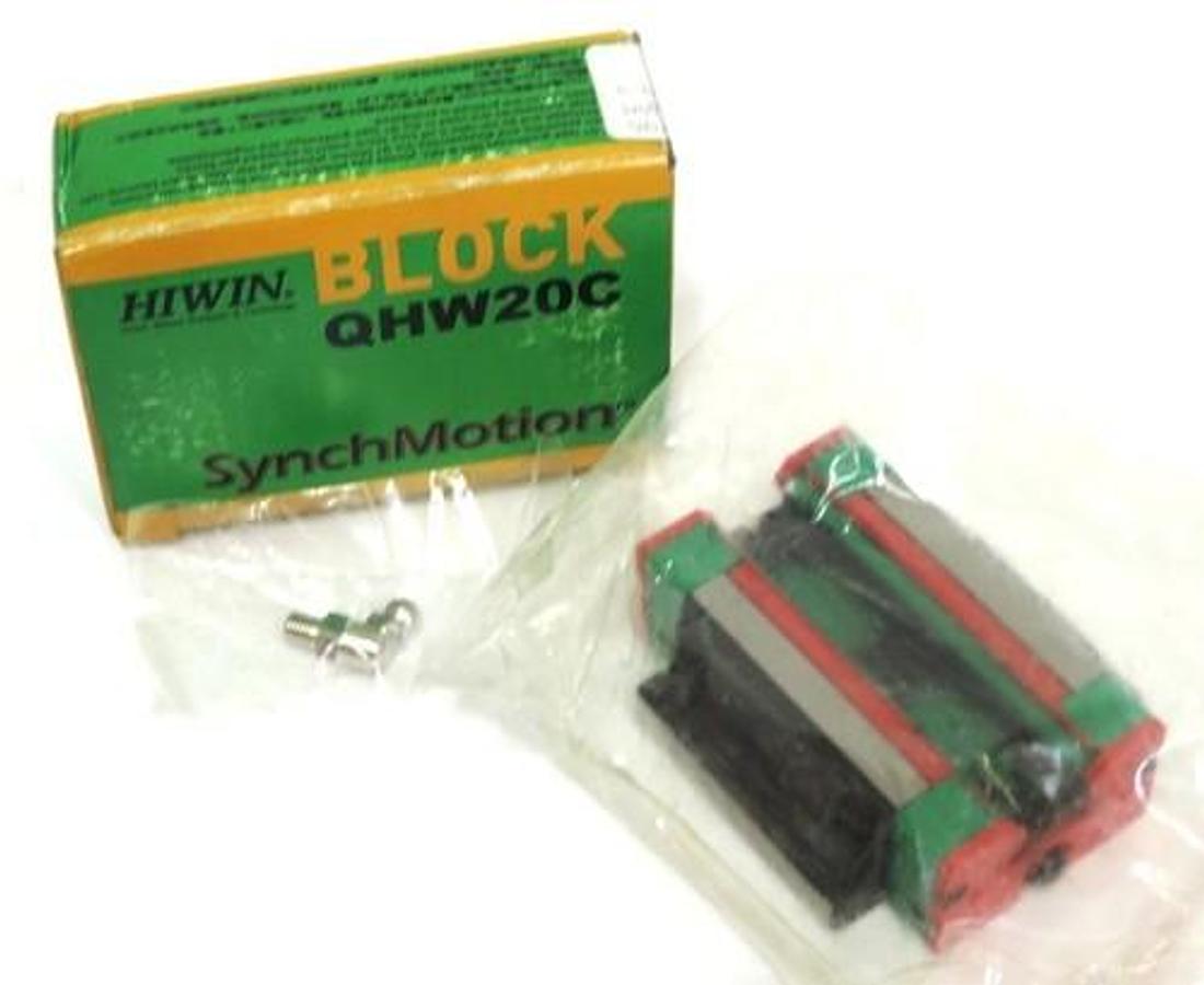 NEW HIWIN BLOCK QHW20C SYNCHMOTION BLOCK BEARING P/N: QHW-20-CC-Z0-H