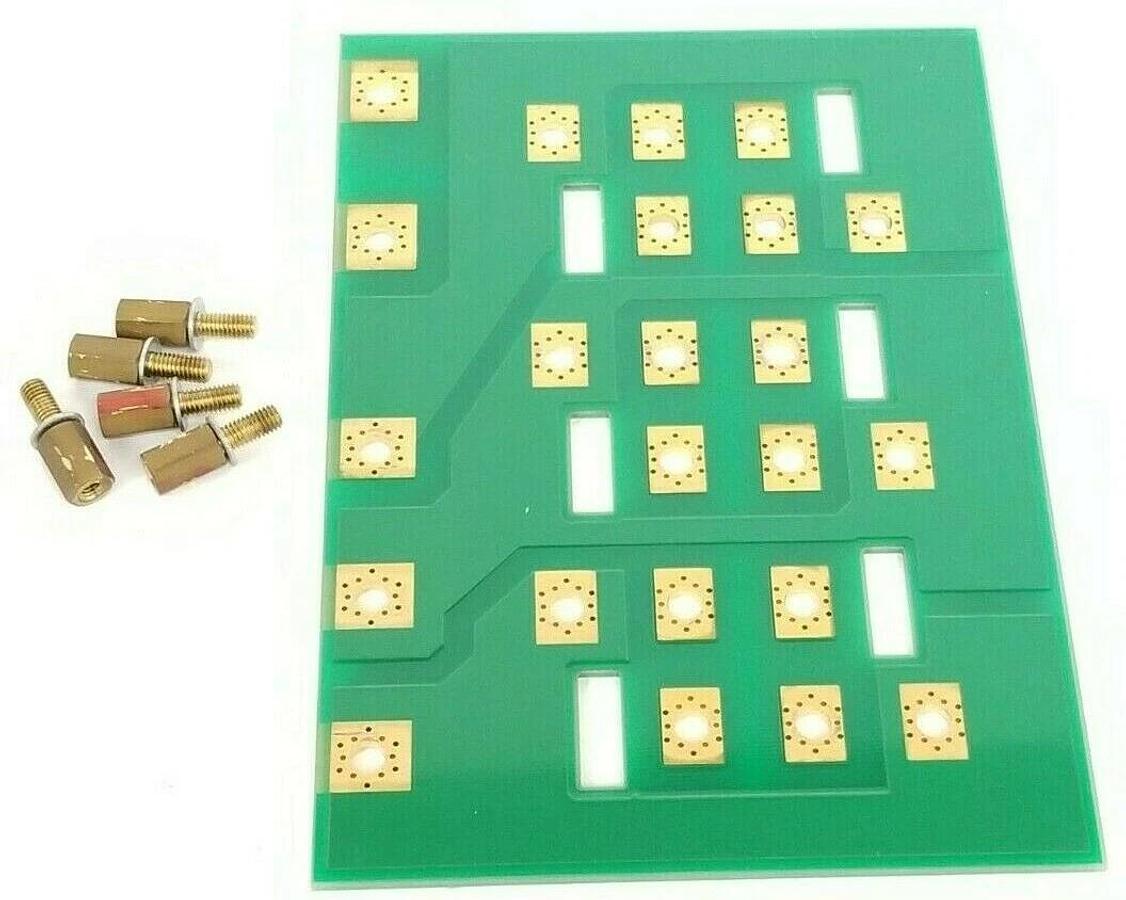 Used PARKER DRIVES AC470387U104 POWER BOARD ISS. 2 W/ MOUNTING SCREWS