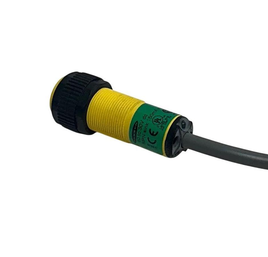 Used BANNER S18SN6D / 29407 PROXIMITY SENSOR BARREL-MOUNT 10-30VDC 150mA 2M USNP