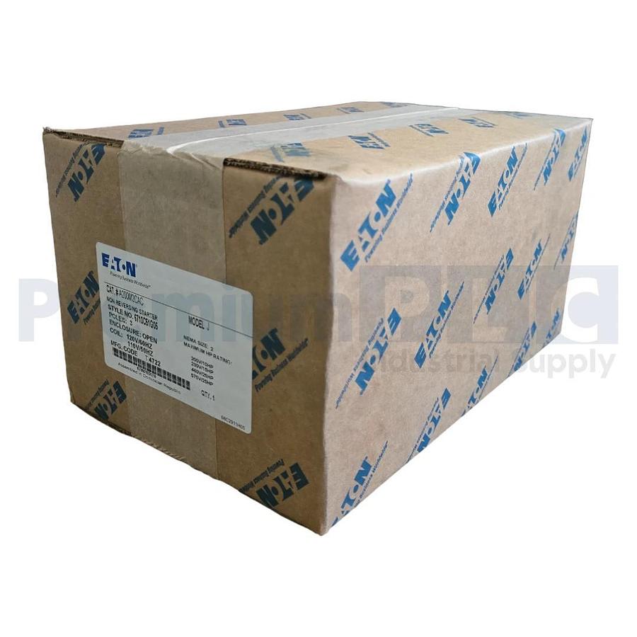 Used NEW EATON A200M2CAC MODEL J A200 NEMA NON REVERSING STARTER 6710C51G05 NSFS 786678231211