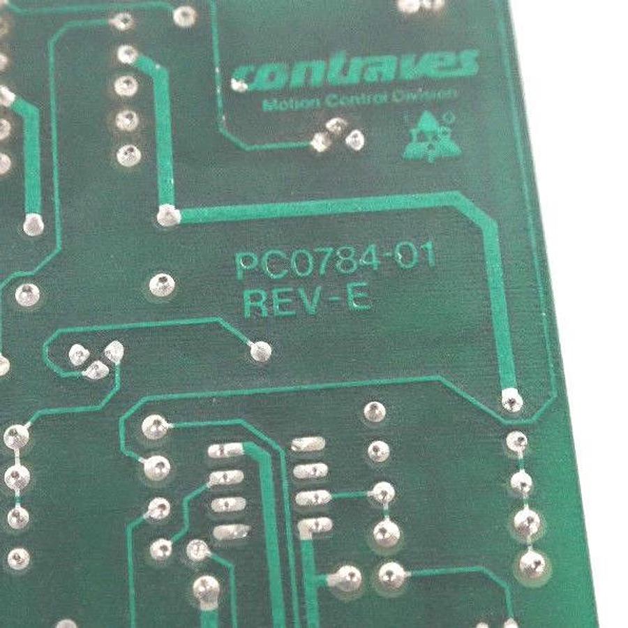 Used CONTRAVES PC0784-01 CURRENT AMP BOARD A6347 REV. E