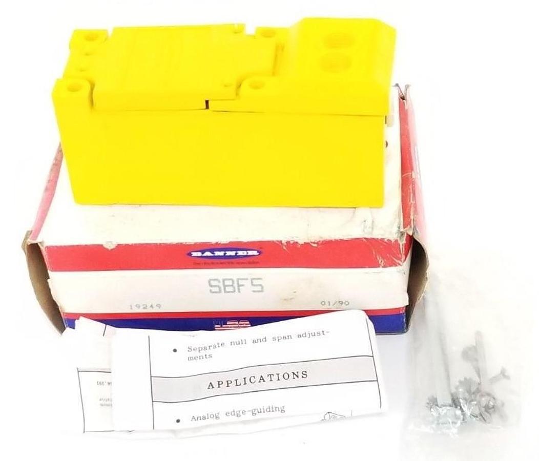 Used NIB BANNER SBF5 MULTI-BEAM SCANNER BLOCK 19249