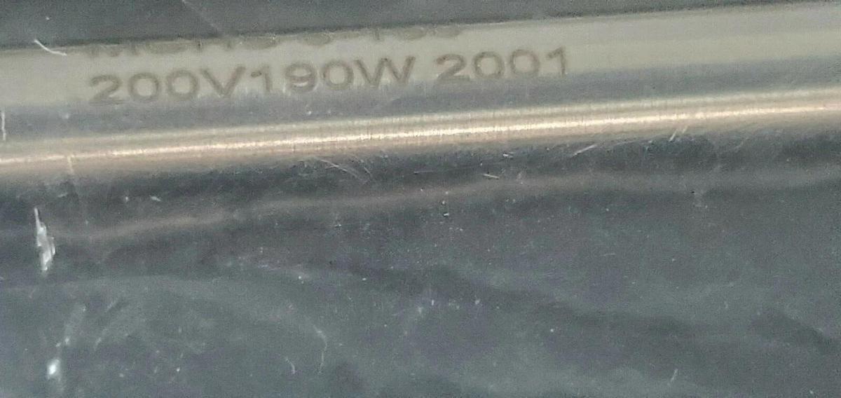 Used LOT OF 2 NEW MISUMI MCHS6-160-V200-W190-F500 CARTRIDGE HEATERS