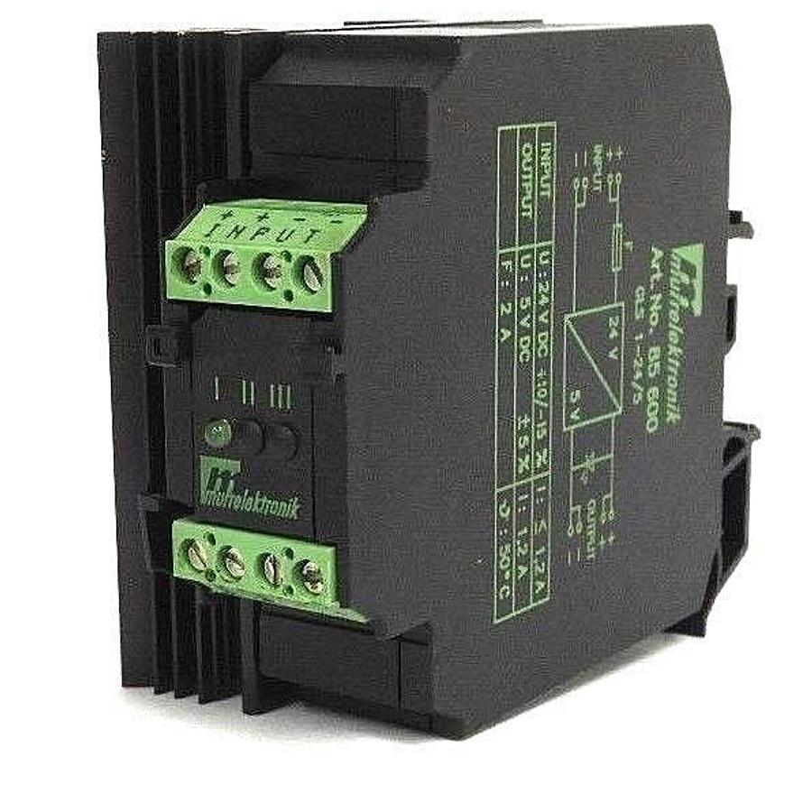 Used MURR ELEKTRONIK 85600 DC / DC CONVERTER GLS 1-24/5 24VDC INPUT, GLS1245
