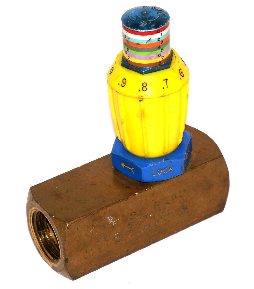 Used DELTROL EFL-35-B EASY READ CONTROL VALVE EFL35B