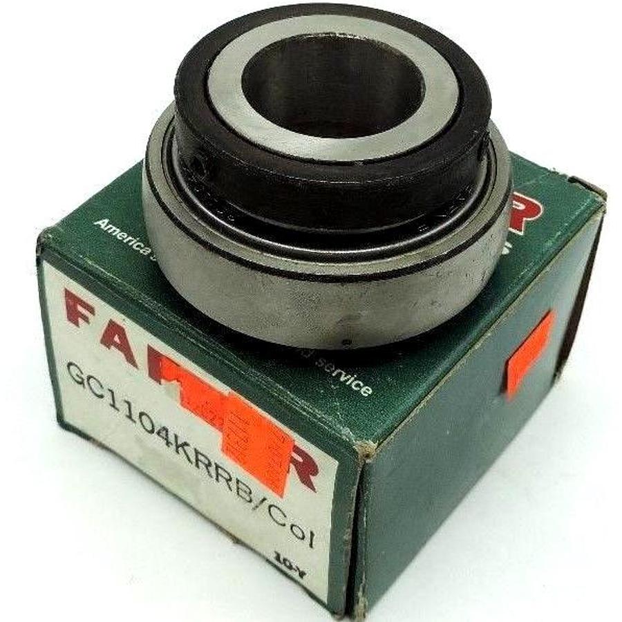Used NIB FAFNIR GC1104KRRB/COL BEARING W/COLLAR 1-1/4IN, GC1104KRRBCOL