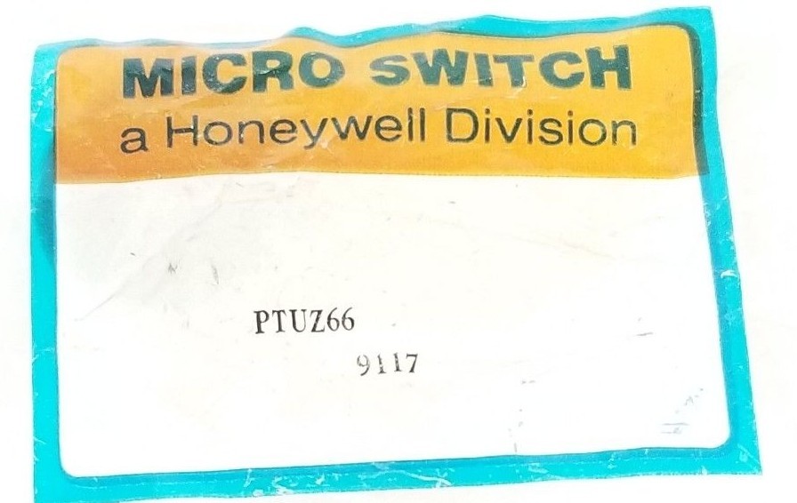 NEW HONEYWELL MICRO SWITCH PTUZ66