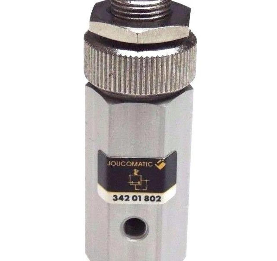 Used NEW ASCO JOUCOMATIC 34201802 MICRO 10 PRESSURE REGULATOR 0.2-8 BAR
