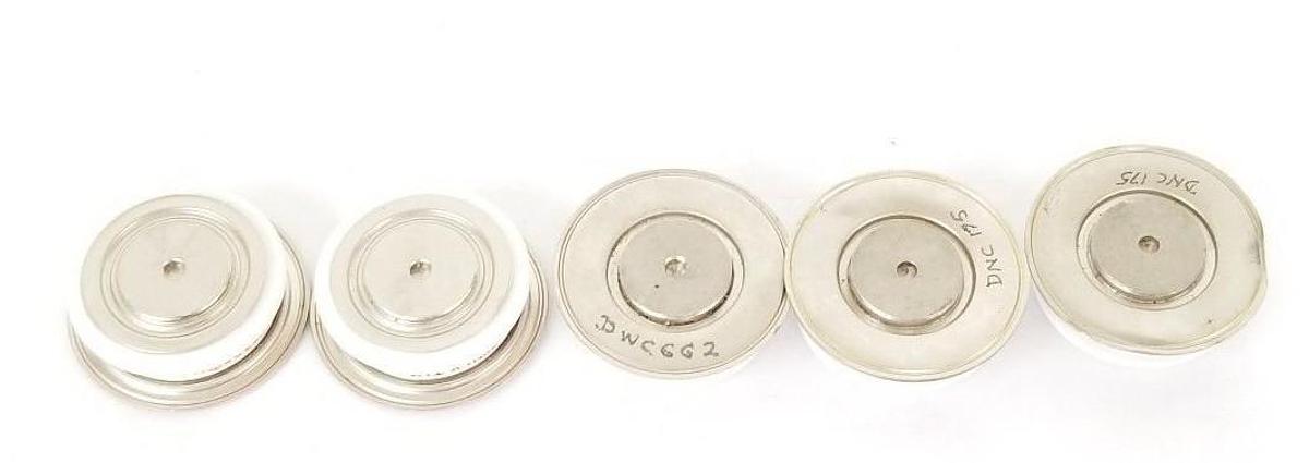 Used LOT OF 5 WESTCODE 143-126-011 RECTIFIER THYRISTORS 143126011