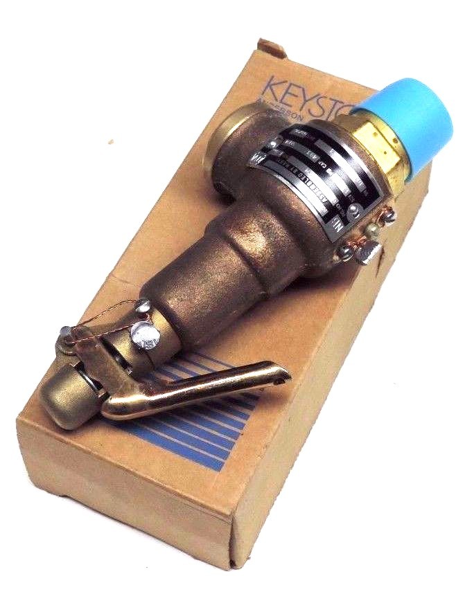 Used NIB KEYSTONE KUNKLE 6010EE01-KM PRESSURE RELIEF VALVE 1" 113PSI MAX 6010EE01KM