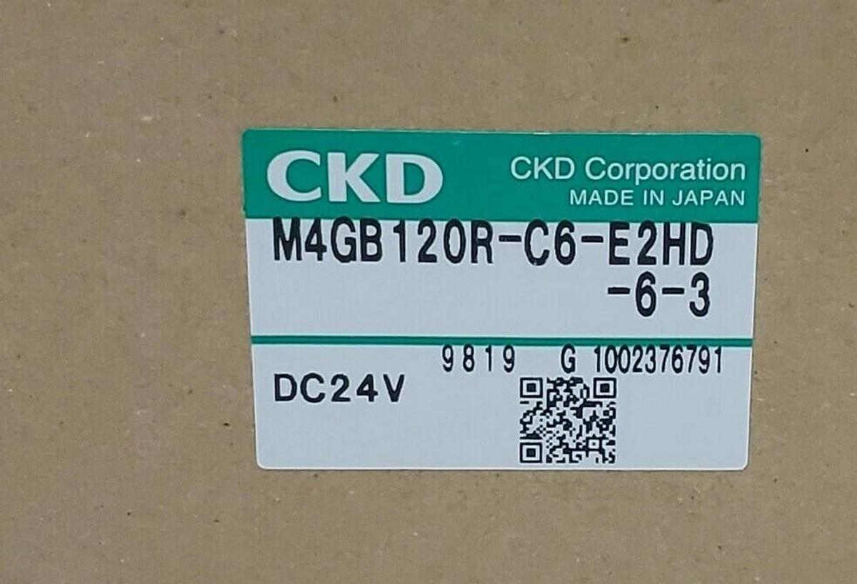 Used NIB CKD M4GB120R-C6-E2HD-6-3 VALVE MANIFOLD ASSEMBLY M4GB120RC6E2HD63