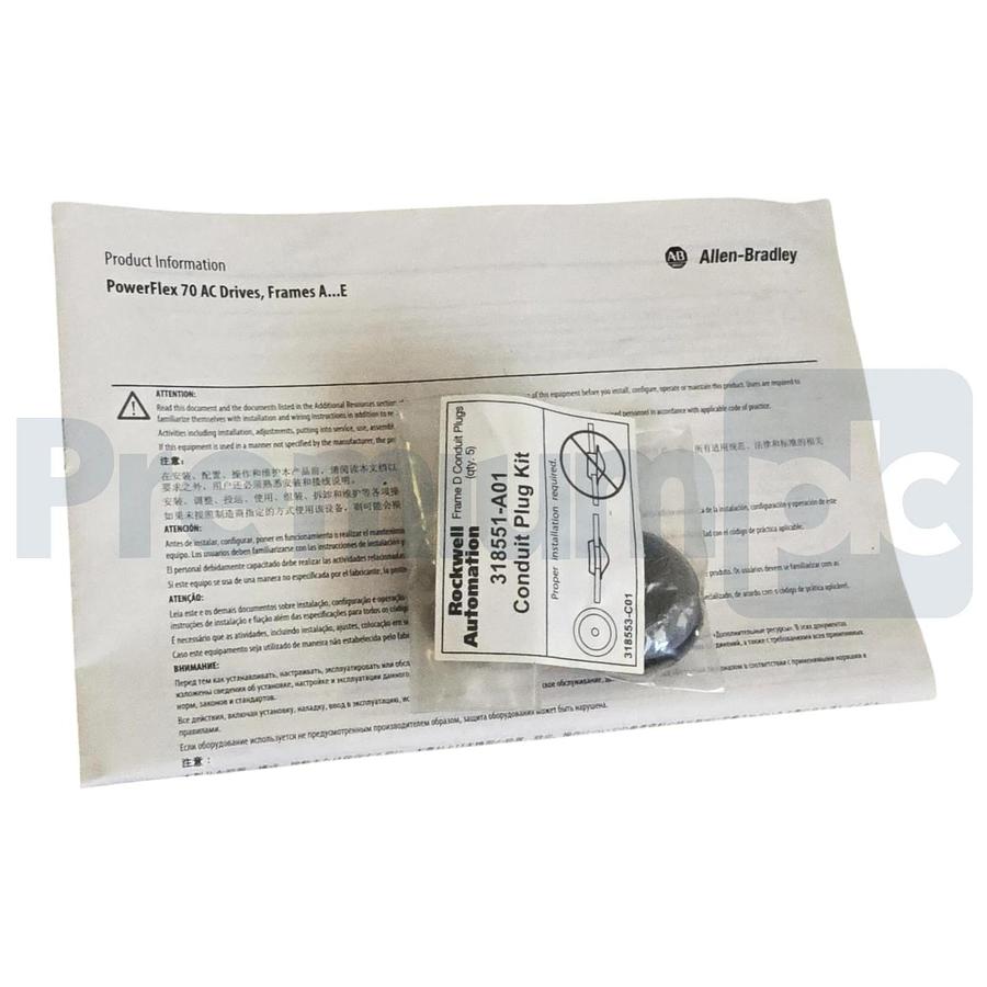 Allen Bradley 20AD011C3AYNANC0 /A PowerFlex 70 AC Drive 3Ph 480V 7.5HP (read)