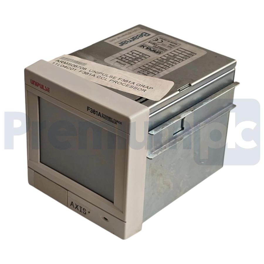 Used Unipulse F381A Dynamic Force Processor Digital Indicator/Display TFT 24VDC USPI