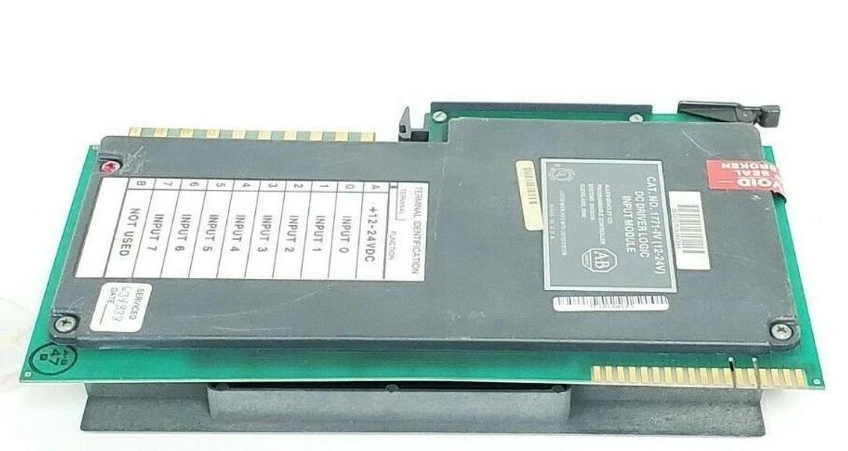 Used REPAIRED ALLEN-BRADLEY 1771-IV (12-24V) DC LOGIC INPUT MODULE