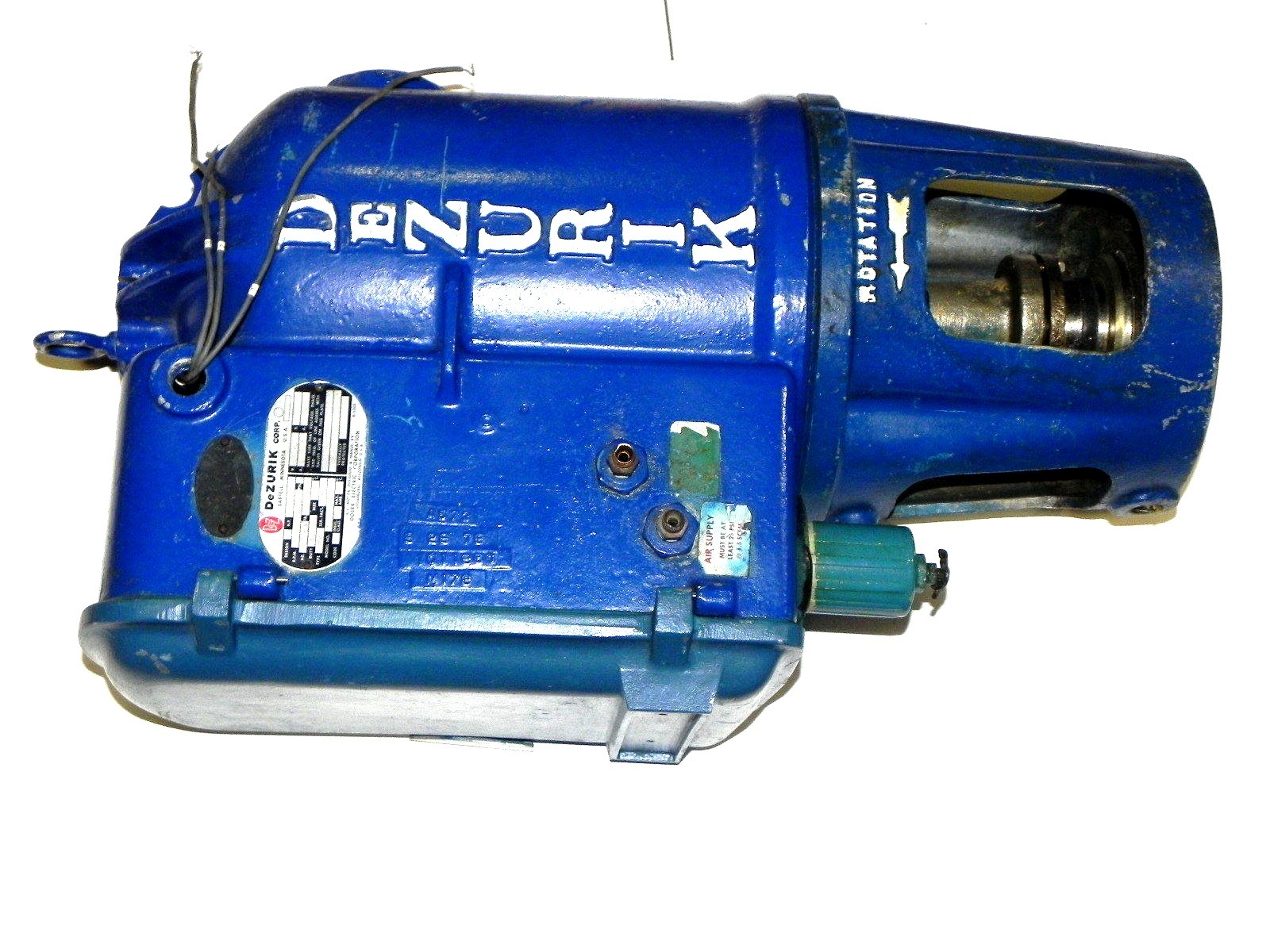 Used DEZURIK 600189CM781 CONSISTENCY TRANSMITTER ROTARY