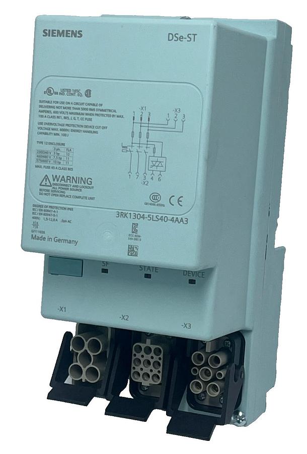 Used Siemens 3RK1304-5LS40-4AA3 SIRIUS M200D Motor Starter DSS Std 0.55kW 400-500V