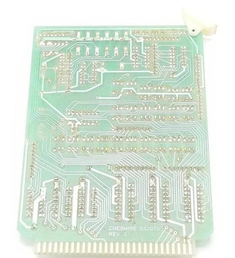 Used CHESHIRE 852079 REV. 2 CIRCUIT BOARD 982050-06