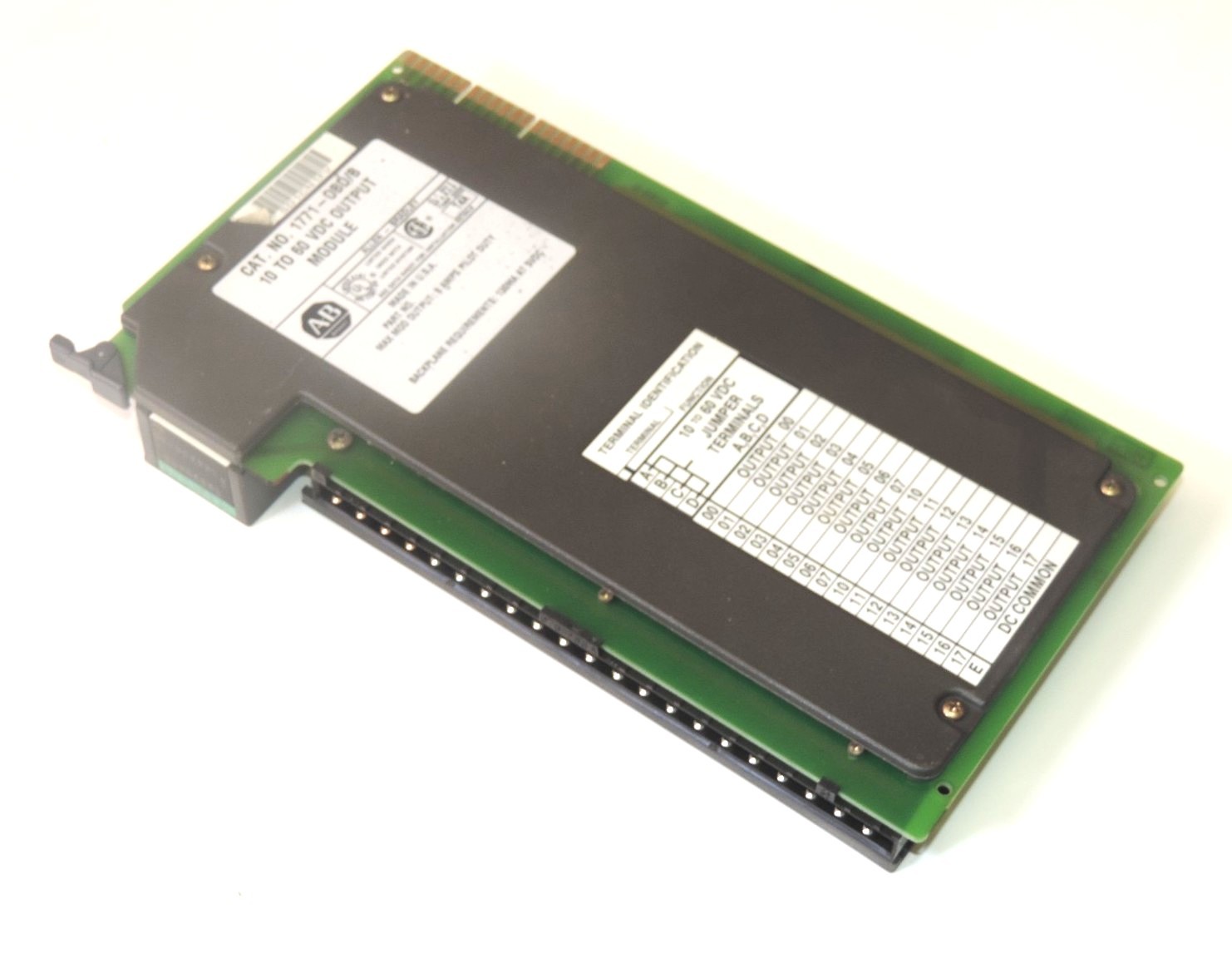 Used ALLEN BRADLEY 1771-IBD SERIES B INPUT MODULE P/N: 96134472, 1771-IBD/B