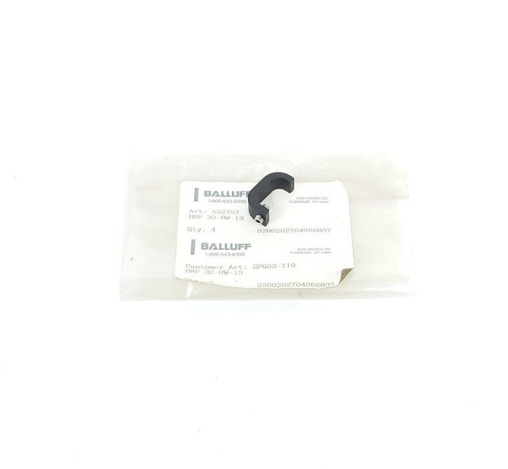 Used NEW BALLUFF BMF 32-HW-13 SENSOR MOUNTING BRACKET 552757 BMF32HW13