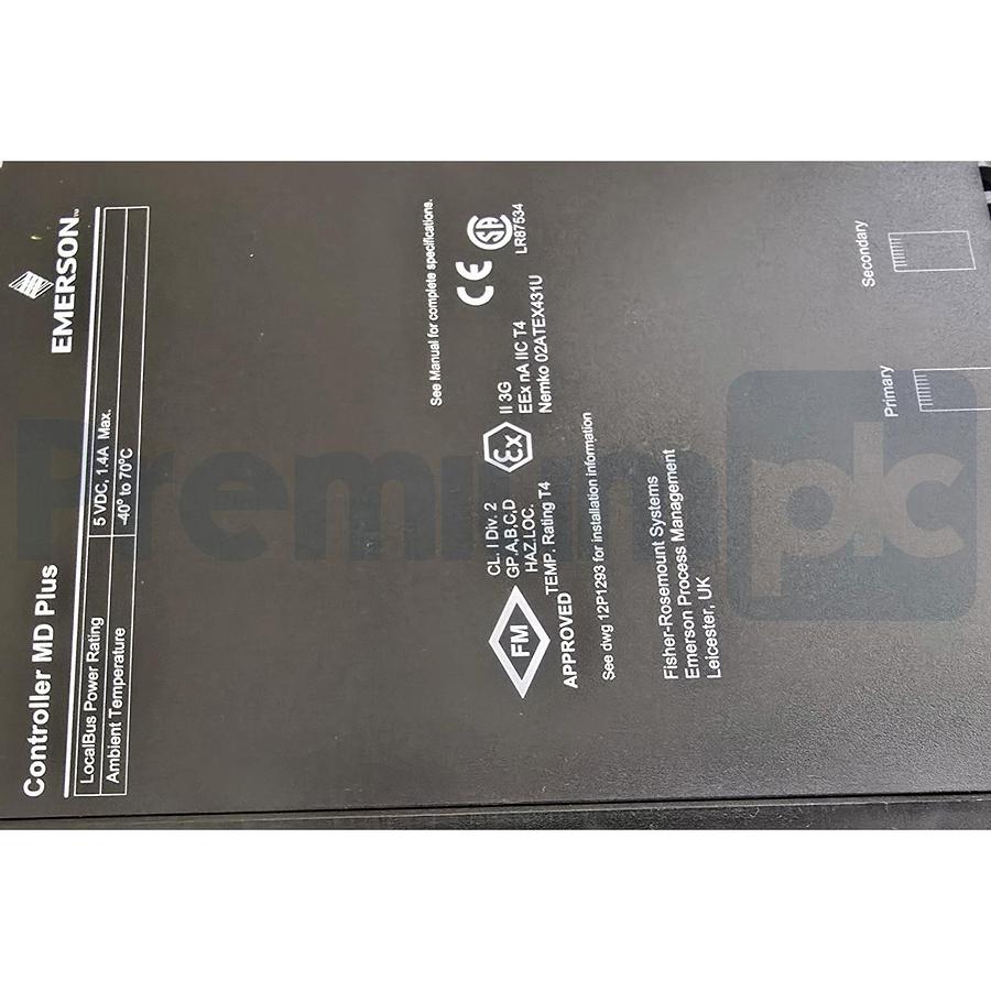 Emerson DeltaV KJ2003X1-BB1 VE3006 MD+ Plus Controller Module 12P3439X012 NSMP