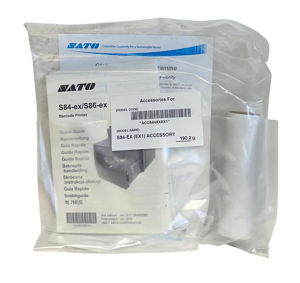 Used SATO ACCS84XXEX1 OEM S84-EX (EX1) ACCESSORIES FOR BARCODE PRINTER NSFS