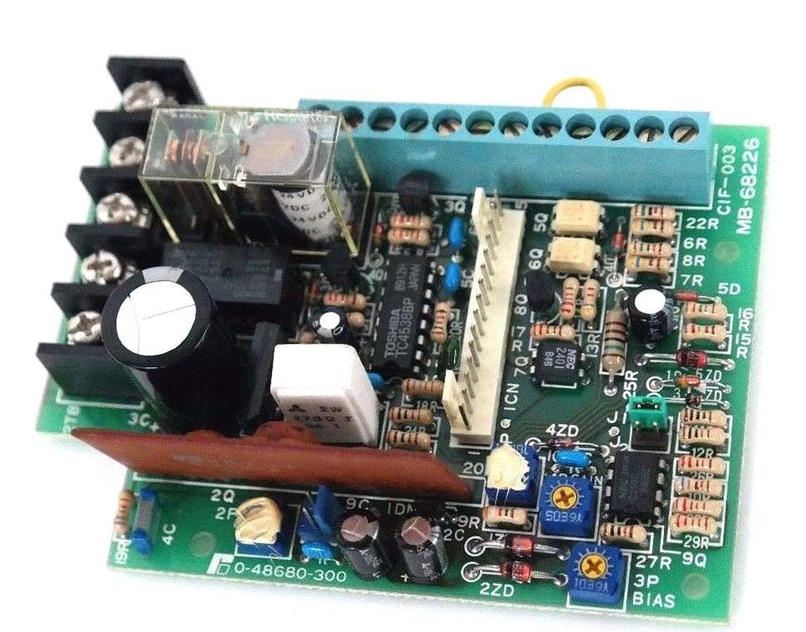 Used NEW RELIANCE ELECTRIC 0-48680-300 INTERFACE MODULE 04680300, MB-68226, 6807027