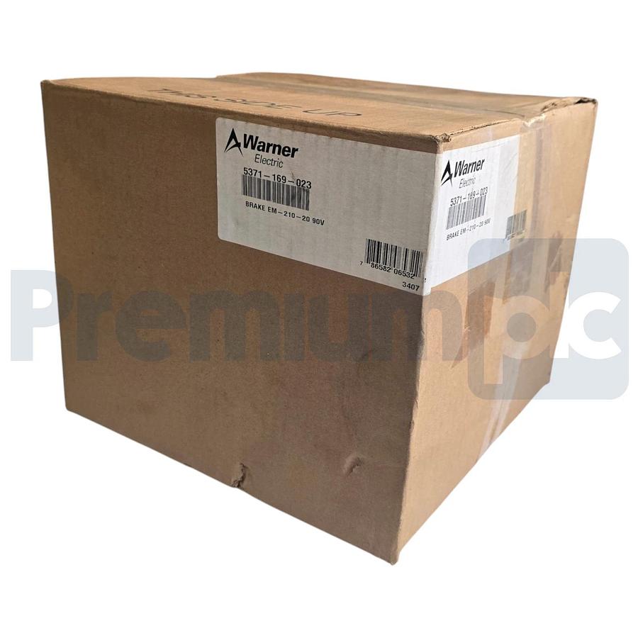 Warner Electric 5371-169-023 | EM-210-20 Brake | 3600RPM 90VDC 182TC-184TC NSMP