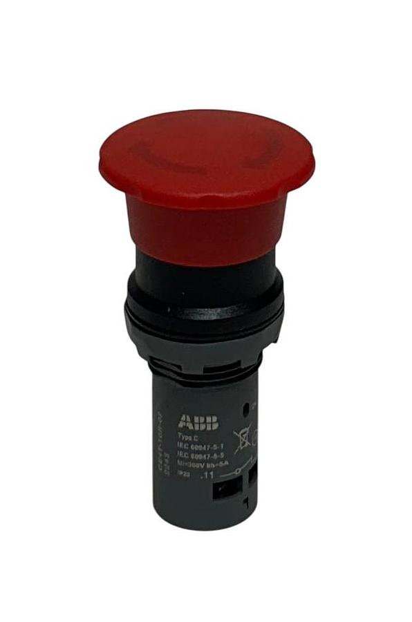 ABB CE4T-10R-02 / CE4T10R02 EMERGENCY STOP SWITCH TYPE C 300V 5A IP20 NSNP