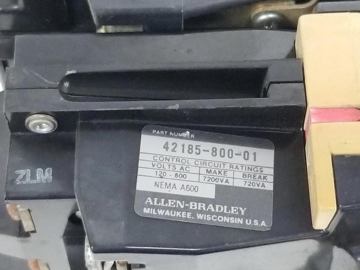 Used ALLEN BRADLEY 505-BOD STARTER SER. C SIZE 1 W/ (2) CB236 COILS 110-120V 50-60HZ