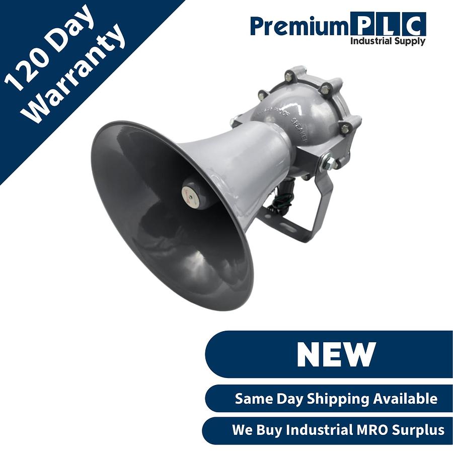 Used NEW EDWARDS SIGNALING 5522M-Y6 / 5522M AC/DC DUOTRONIC HORN EXPLOSION PROOF