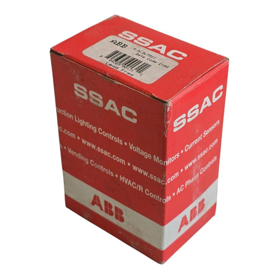 Used ABB SSAC DLM911 Three-Phase Voltage Monitor Protector Relay 400-480VAC NSMP