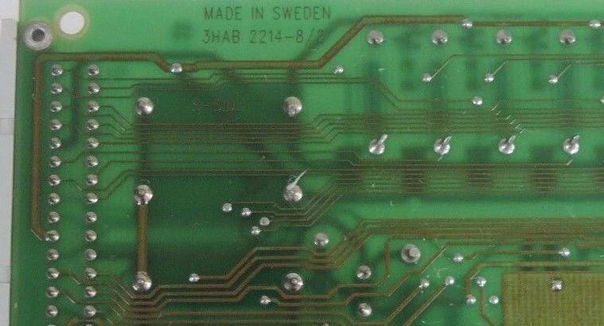 Used ABB DSQC 223 I/O BOARD DIGITAL MODULE YB 560 103 BD/2, 3HAB 2214-8/2 REV: 006