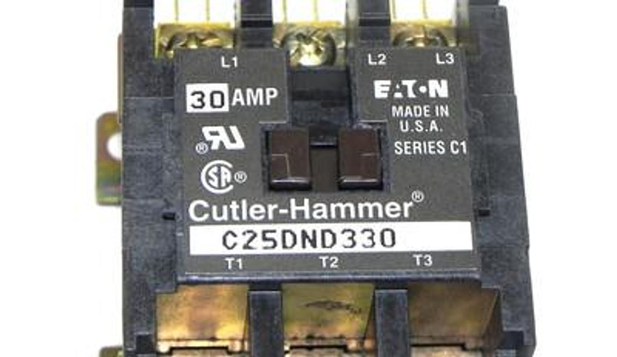 Used NIB CUTLER HAMMER C25DND330B DEFINITE PURPOSE CONTACTOR