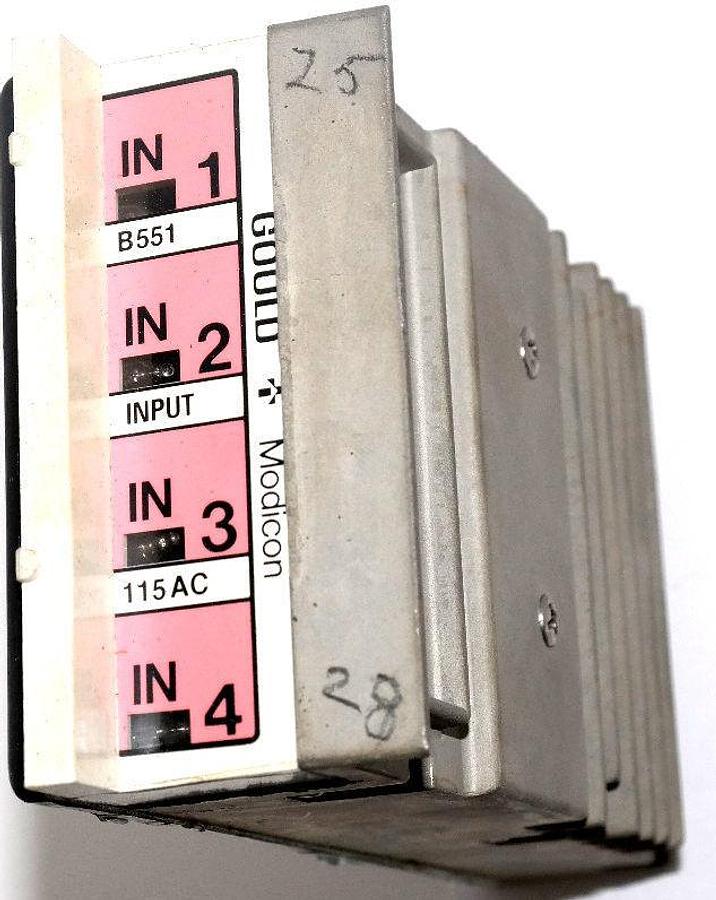 Used MODICON GOULD B551-REV D INPUT MODULE