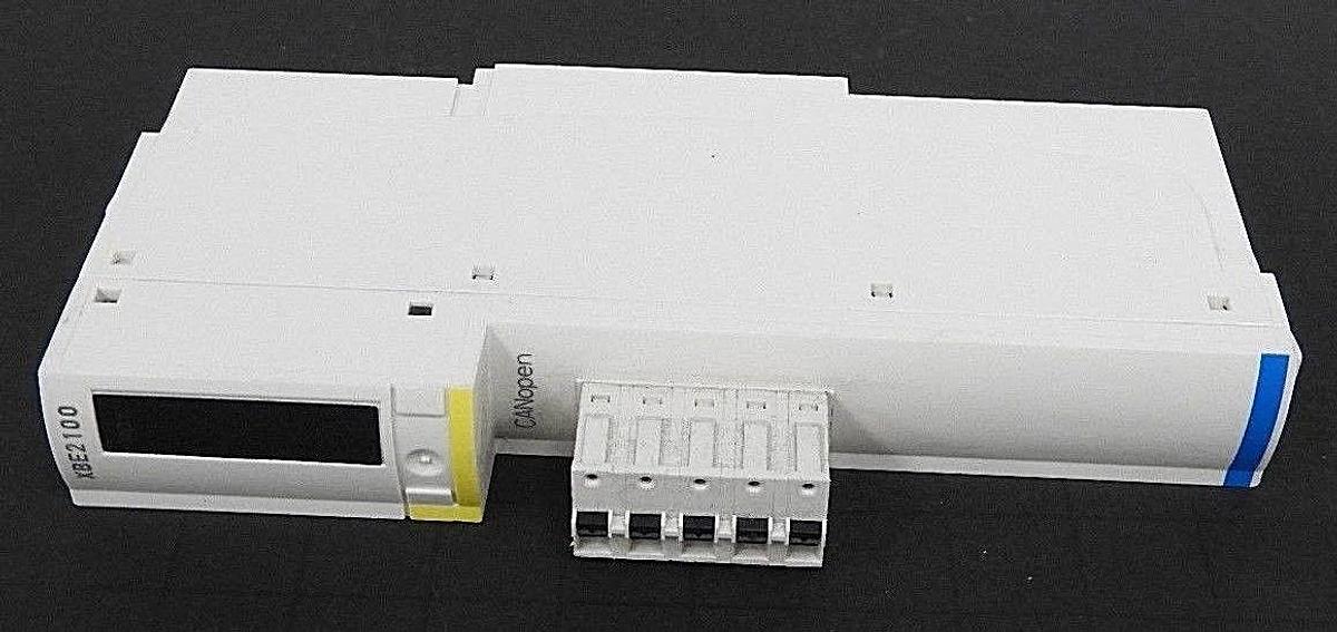 Used SCHNEIDER ELECTRIC TELEMECANIQUE STBXBE2100 ADVANTYS CANOPEN EXTENSION MODULE