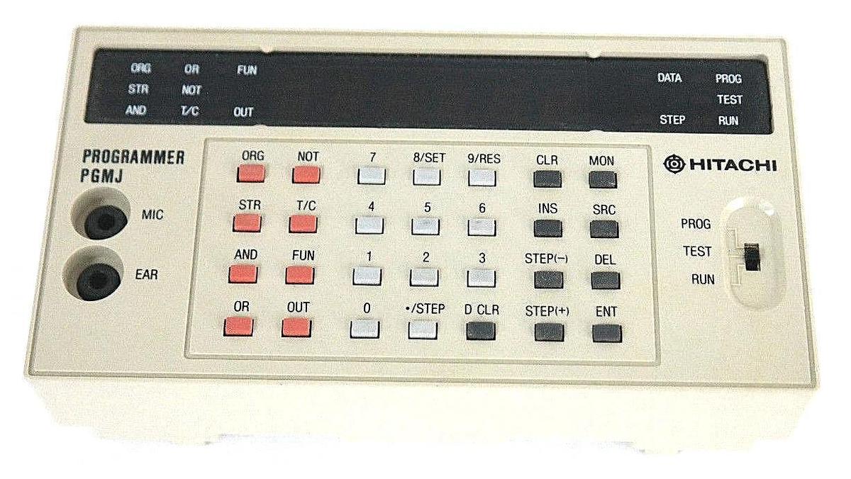 Used NIB HITACHI PGMJ J-16 PROGRAMMABLE CONTROLLER