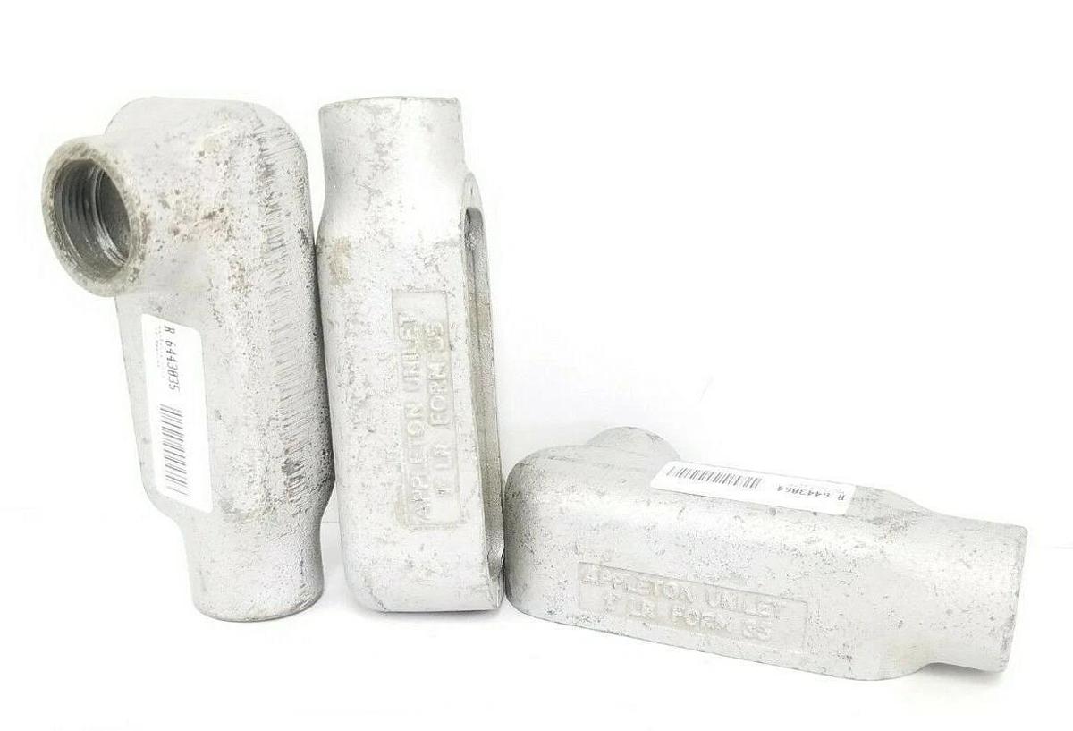 LOT OF 3 NEW APPLETON FORM 35 UNILETS 12.5 CU. IN.