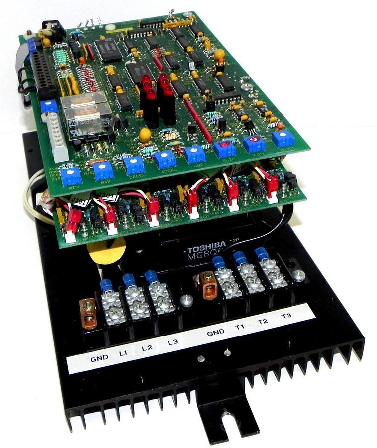 Used GRASEBY CONTROLS J01V4B3C SPEEDSTAR JR PCB134-01, PCB135-01