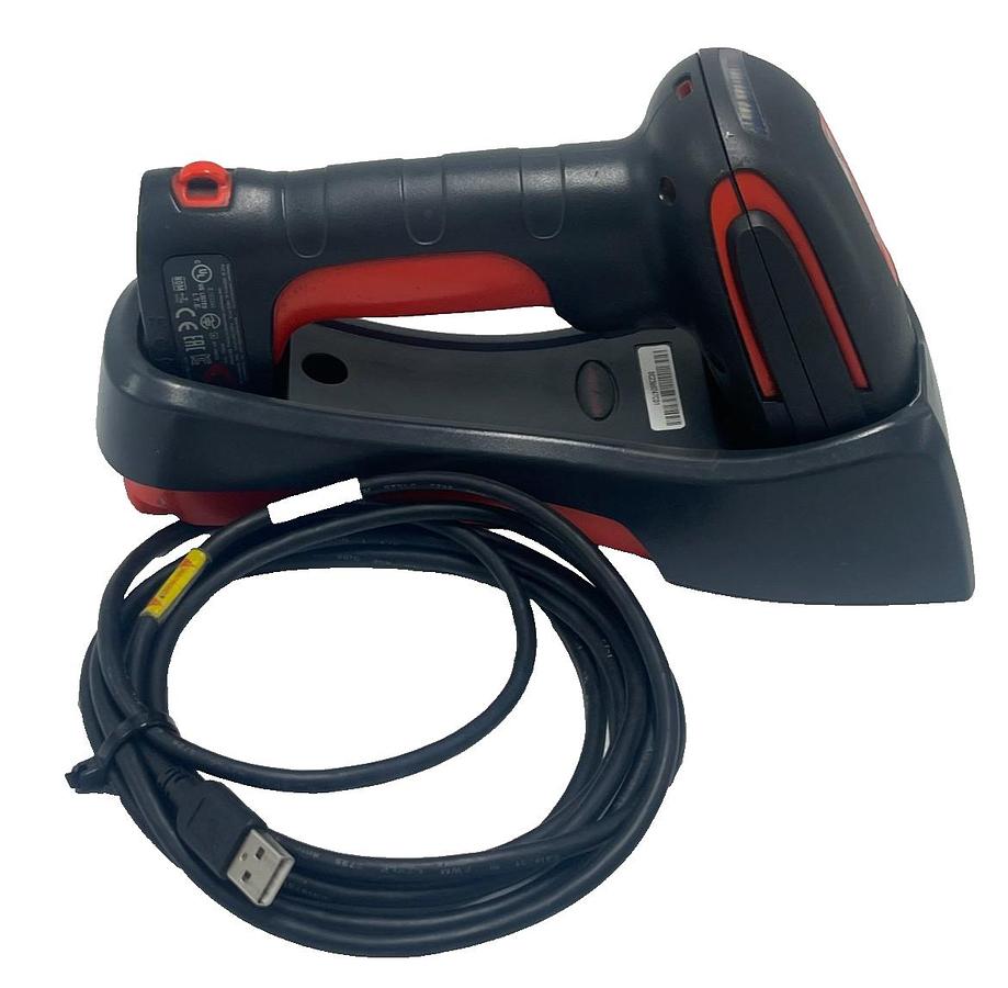 Used HONEYWELL 1981iER-3 Granit Industrial 2D Barcode Scanner w/ CCB02 Base & Cable