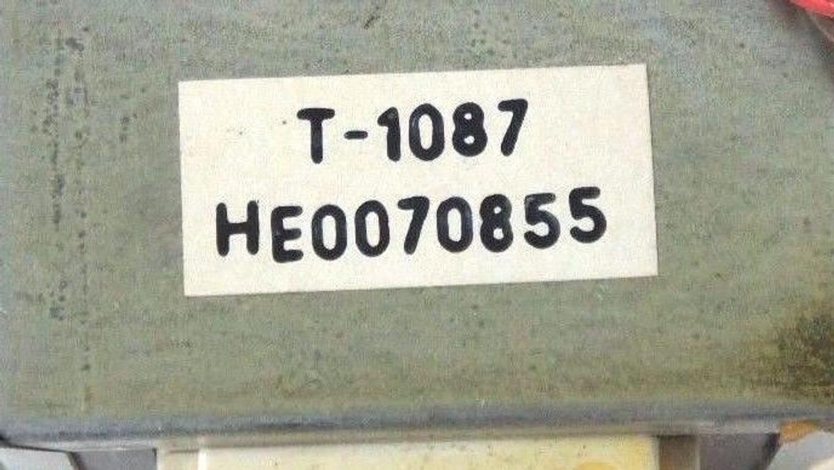 Used RELIANCE ELECTRIC T-1087 TRANSFORMER HE0070855